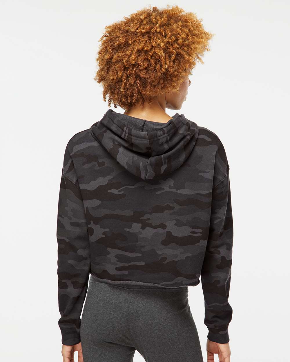 Women’s Lightweight Crop Hooded Sweatshirt