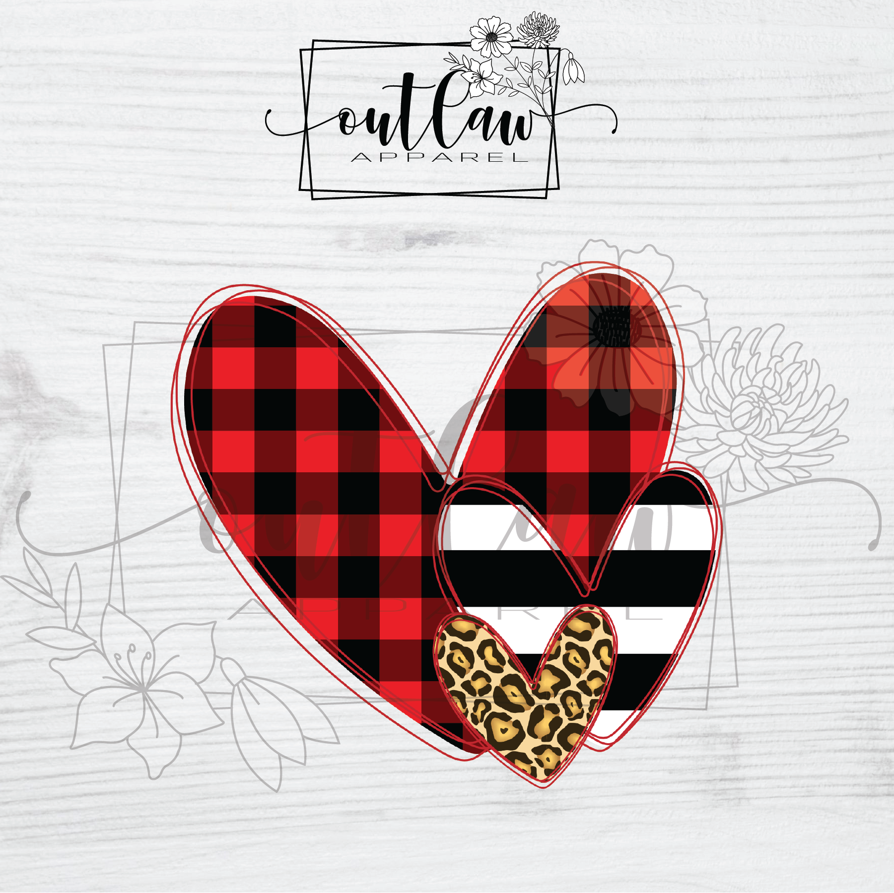 3 hearts