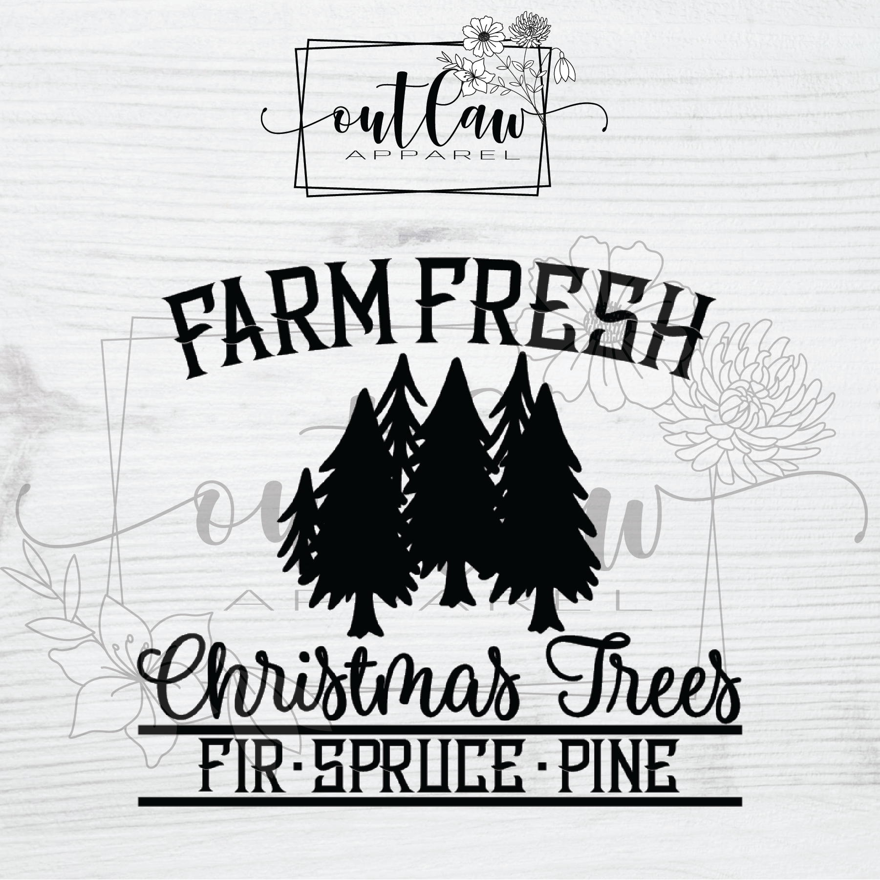 Farm fresh Christmas trees 2