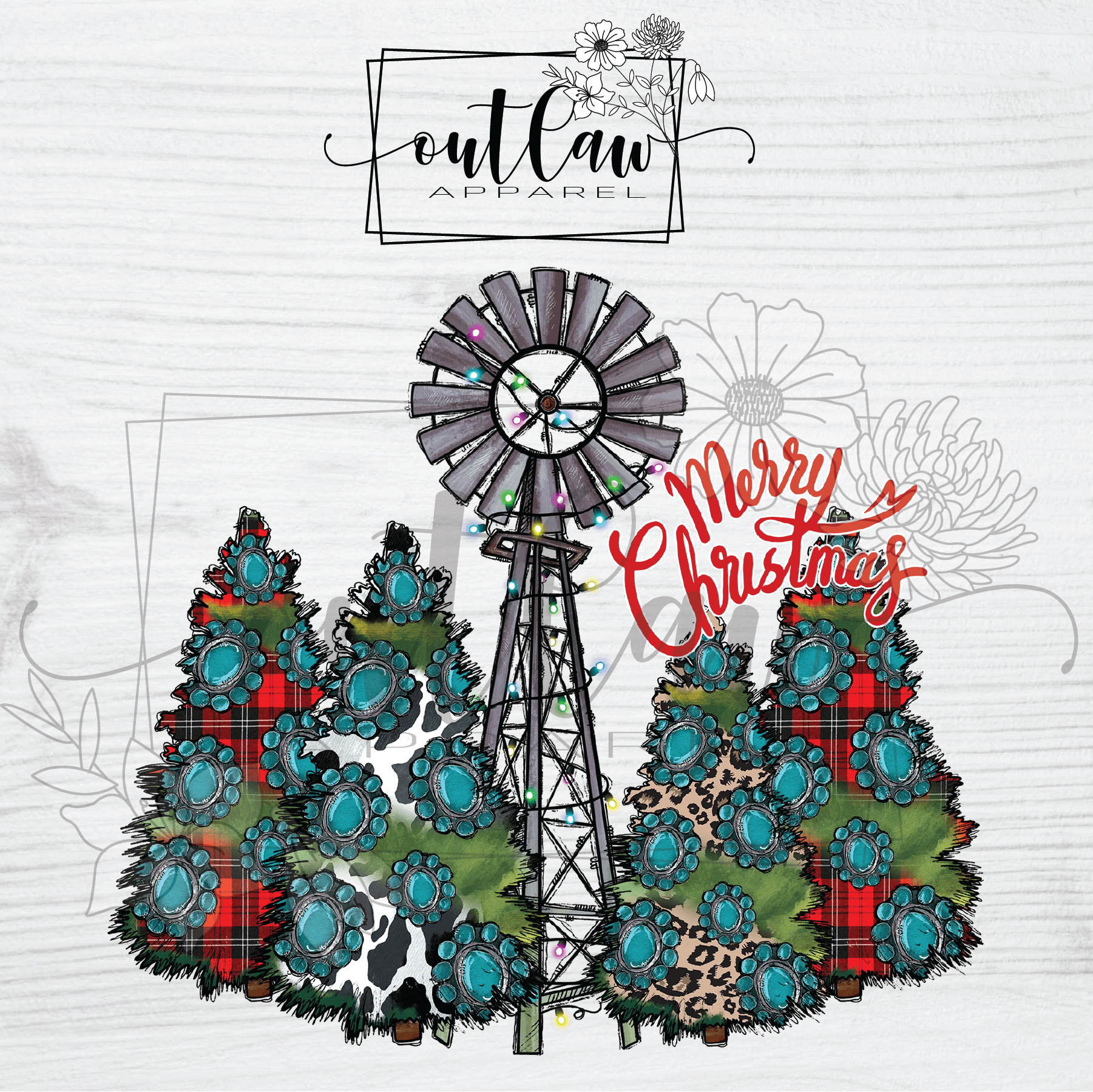 Western Christmas trees