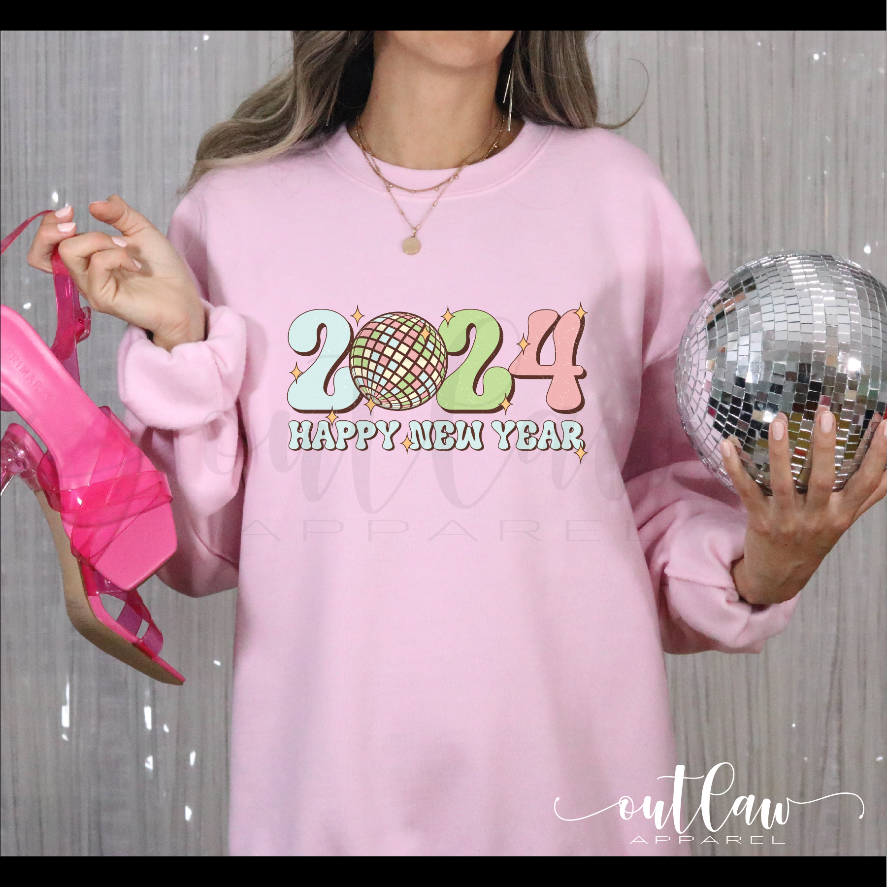 Happy New Year 2024 disco