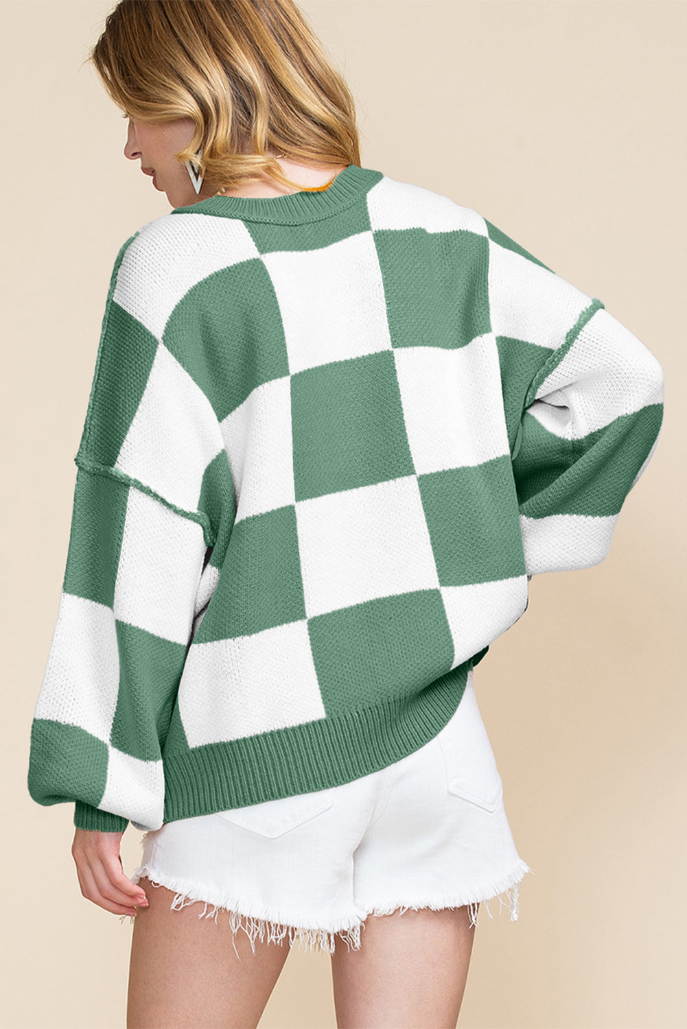 Checkmate Bishop Sleeve Sweater