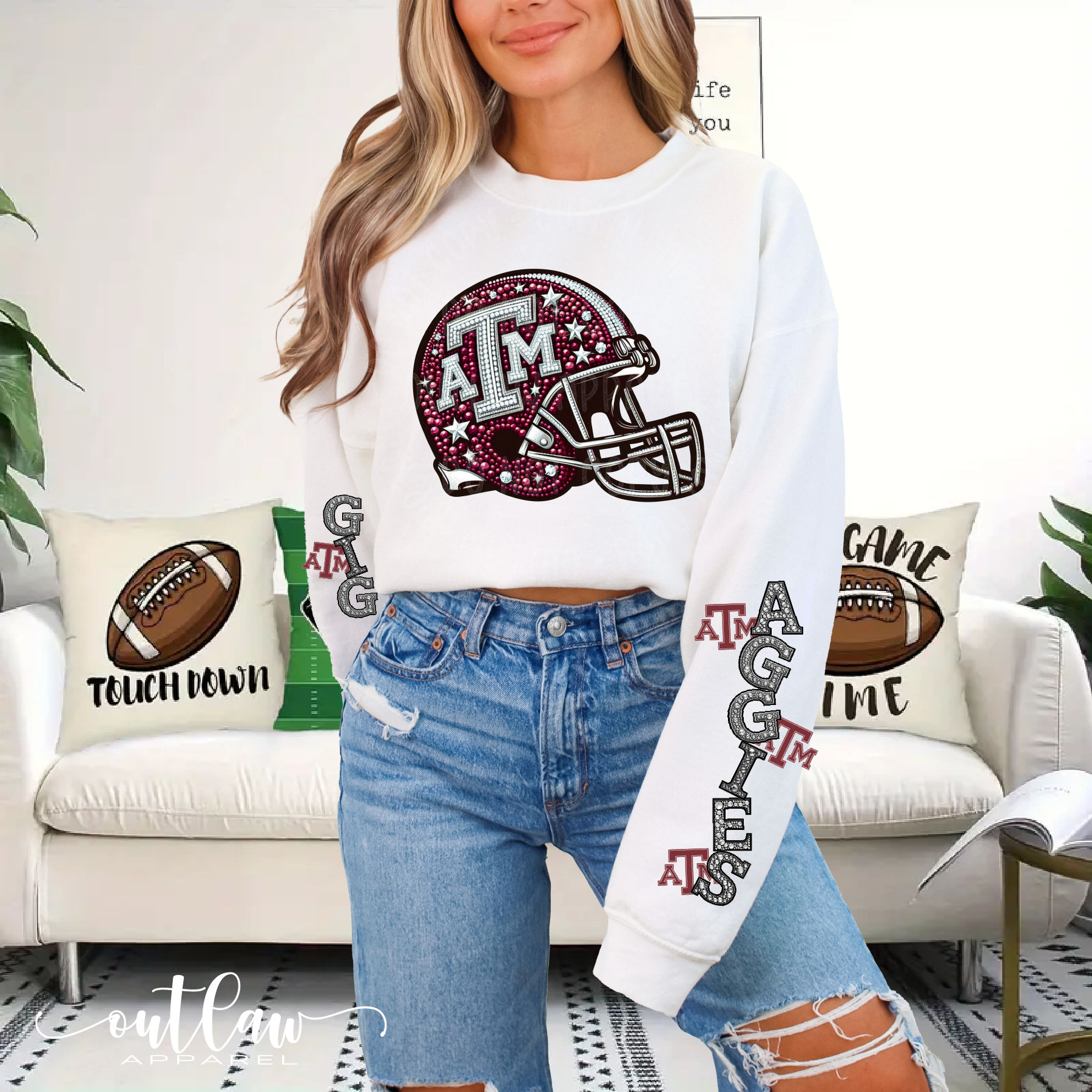 Aggies - Rhinestones