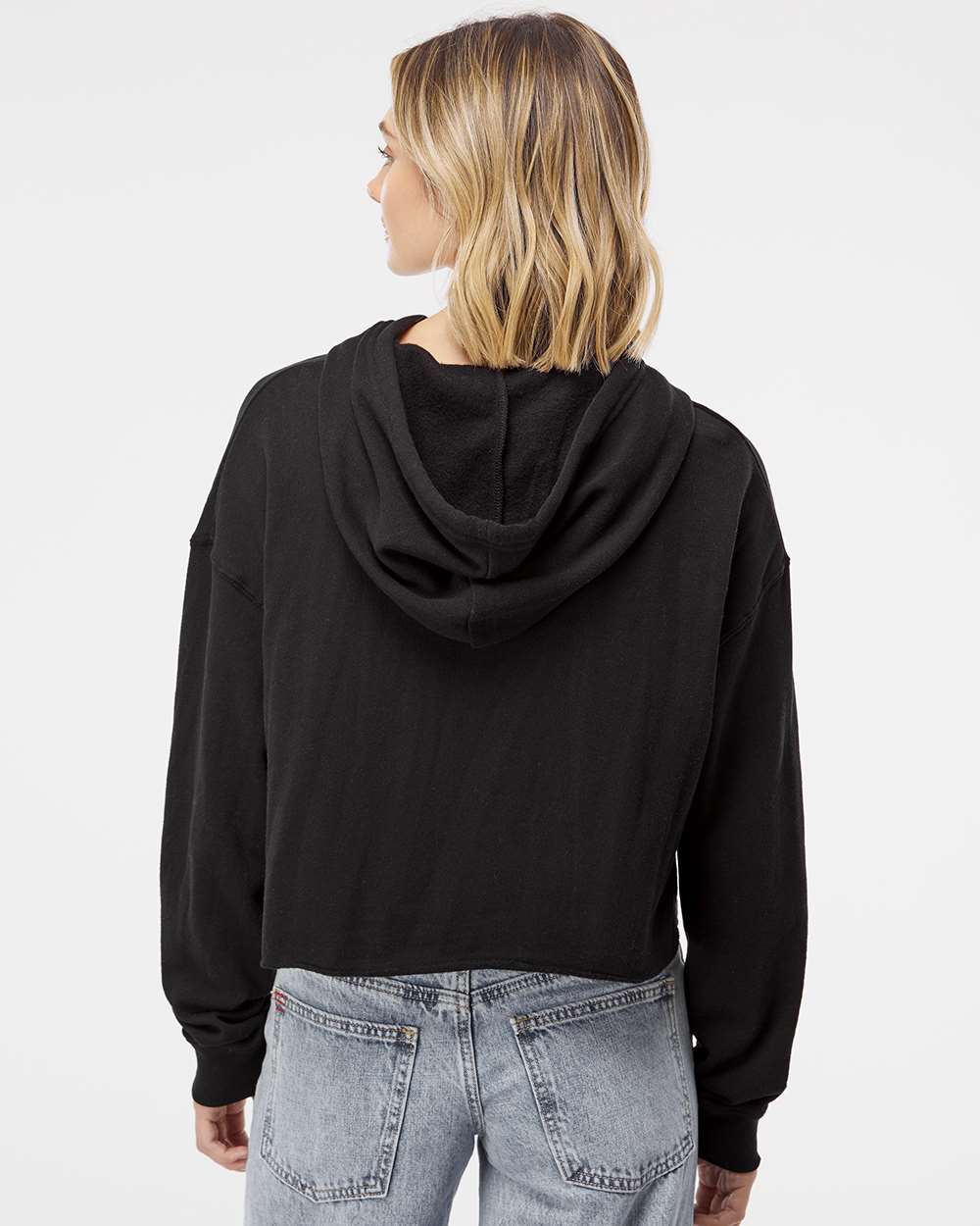 Women’s Lightweight Crop Hooded Sweatshirt