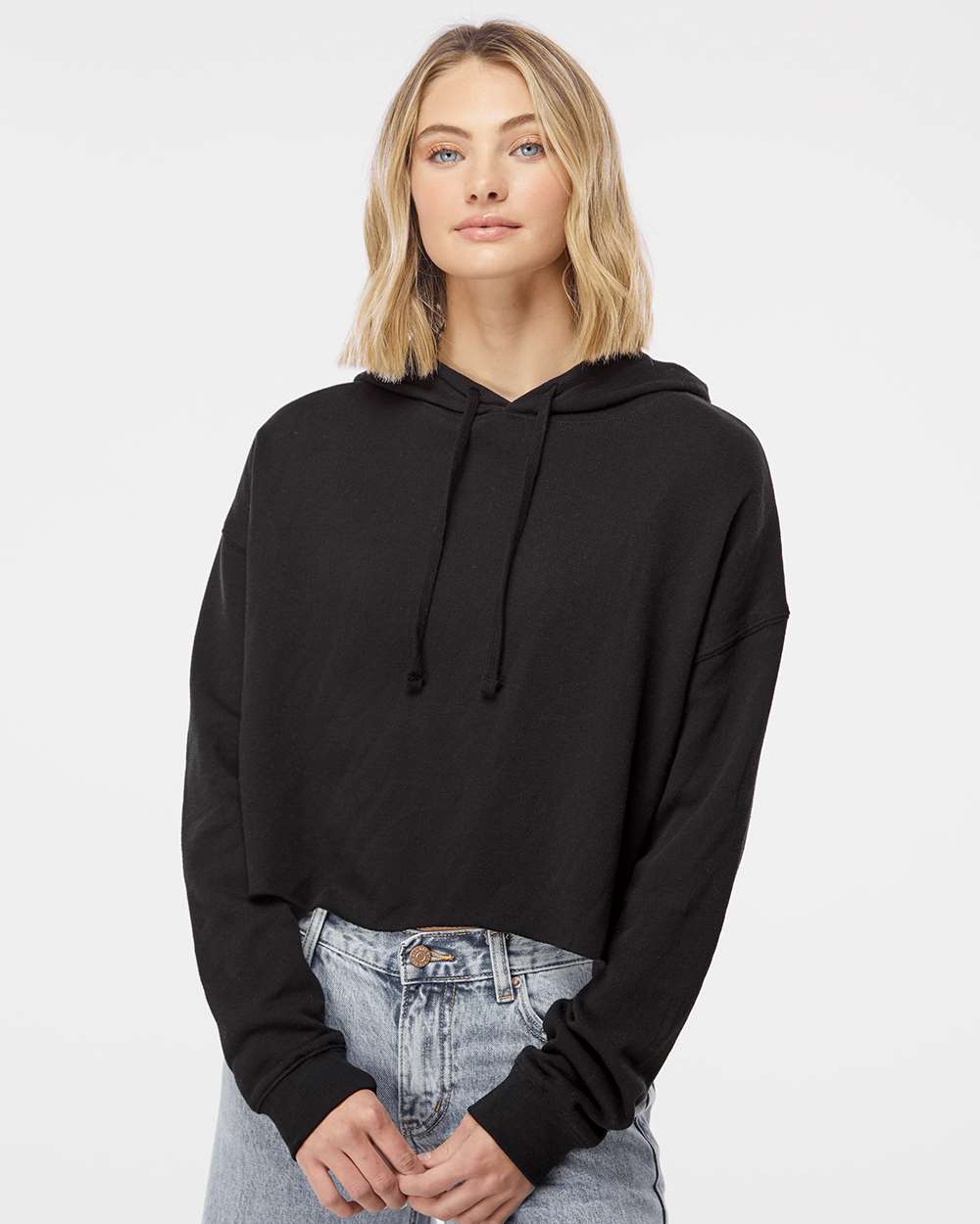 Women’s Lightweight Crop Hooded Sweatshirt