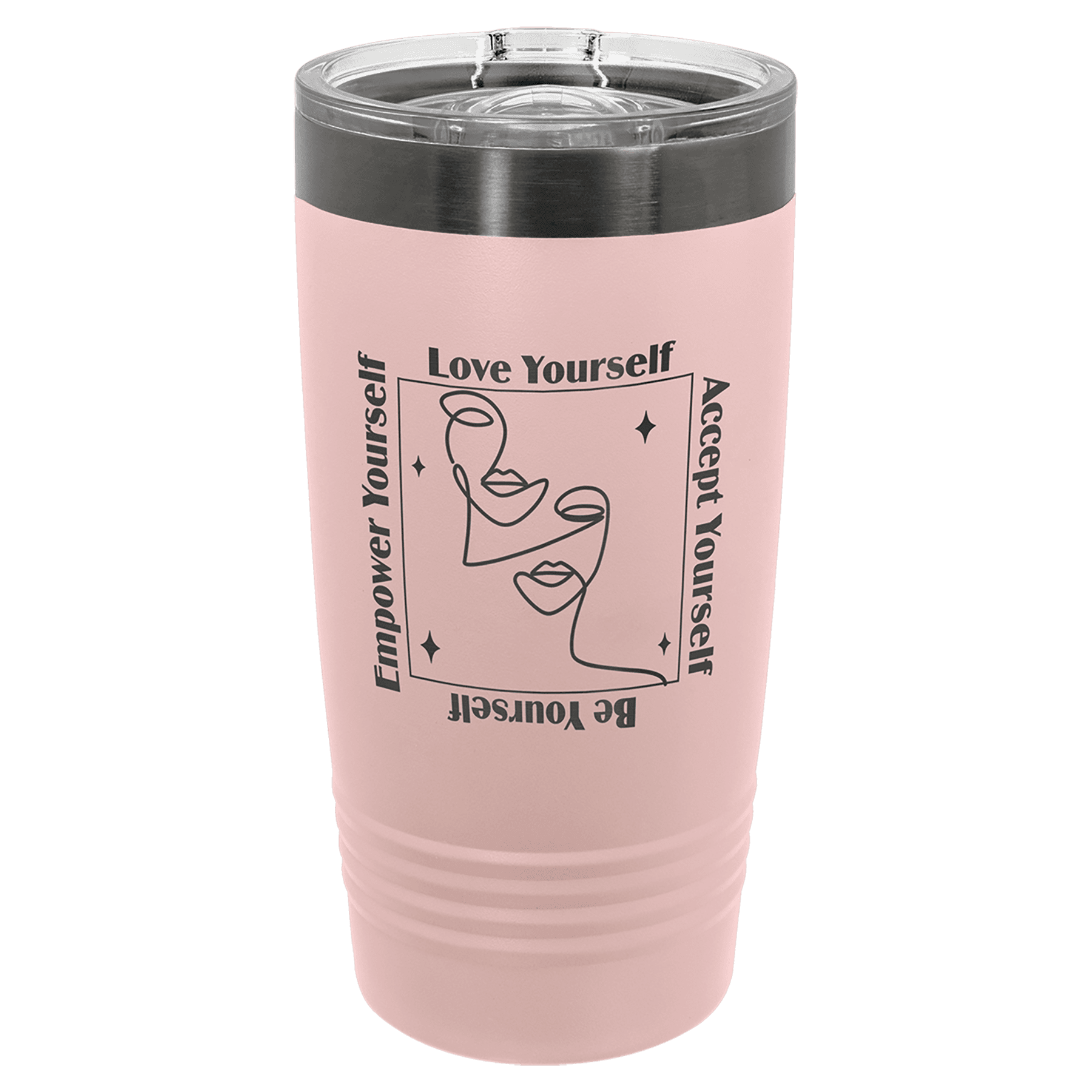 20oz Polar Camel tumbler [black collection] WITH ENGRAVING
