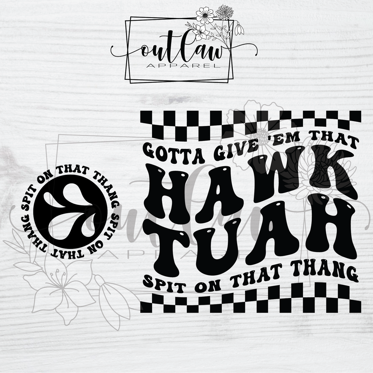Hawk Tuah Robe Hawk Tuah – Outlaw Apparel