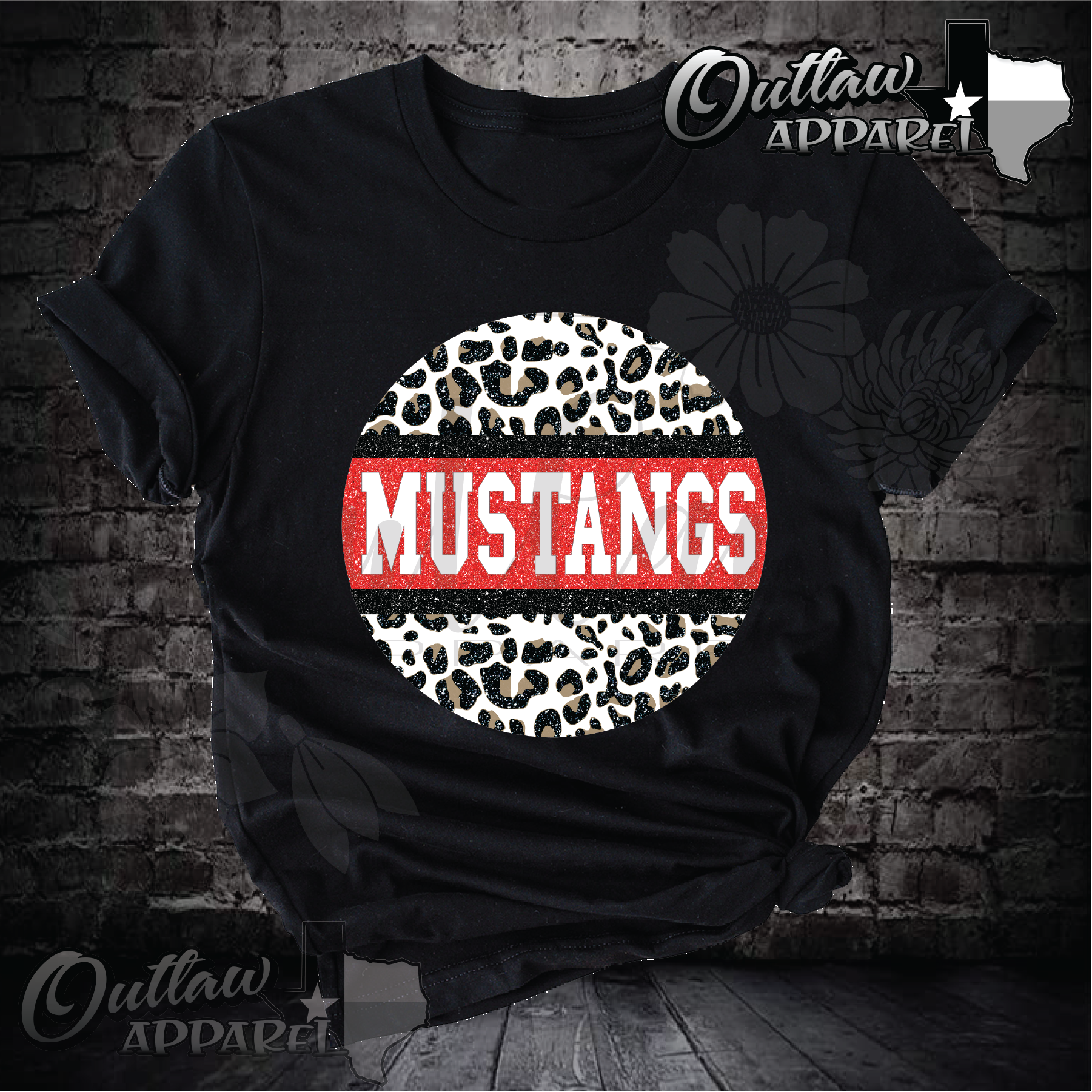 Mustangs leopard