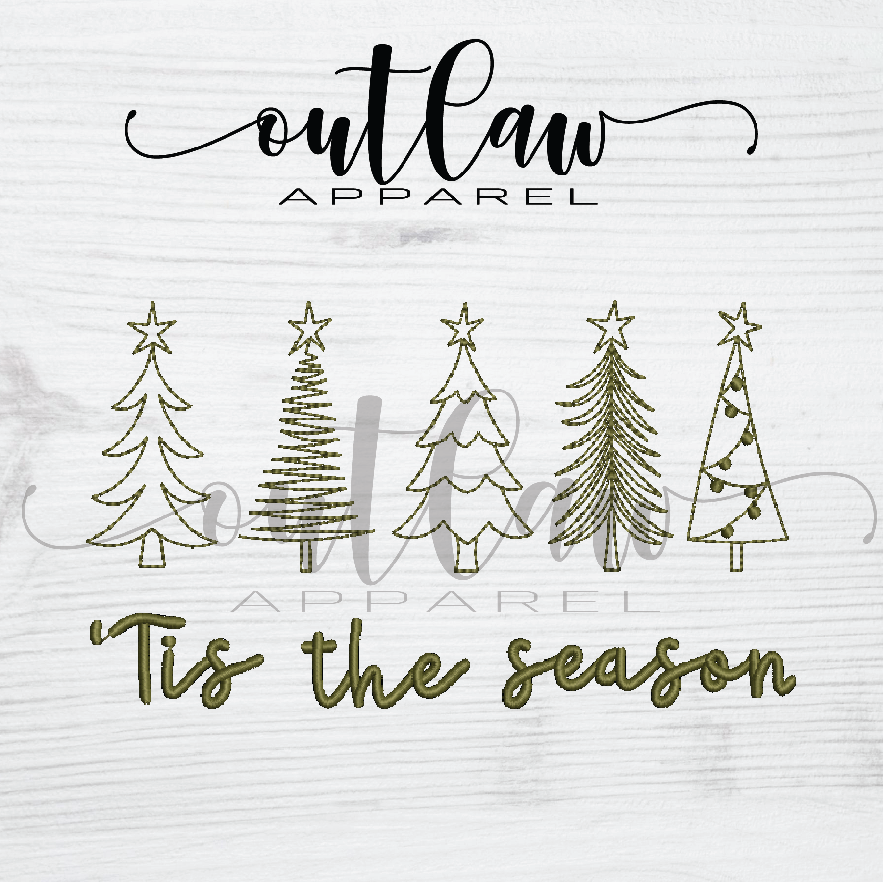 Tis the season [embroidered]