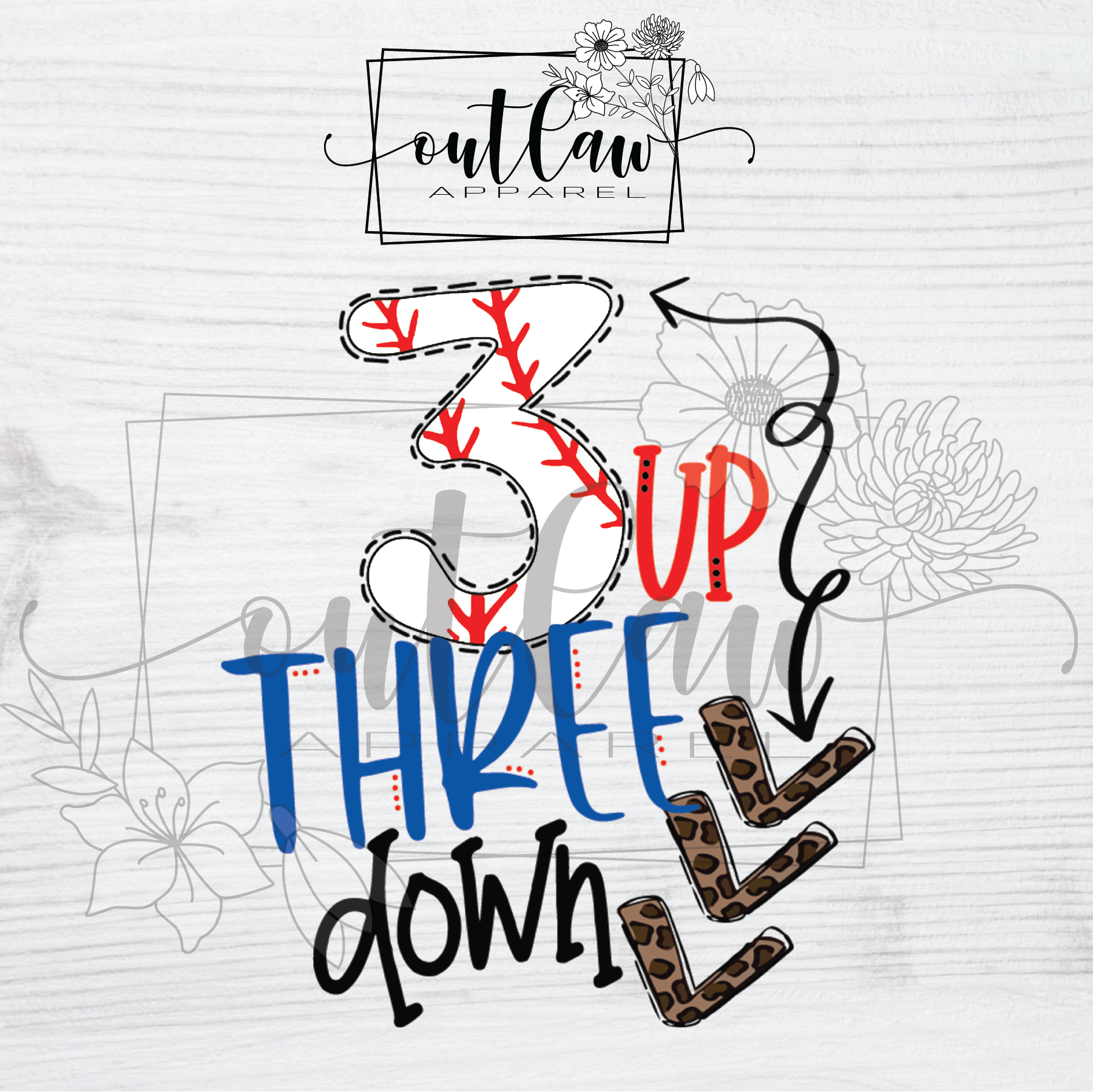 3 up - 3 down