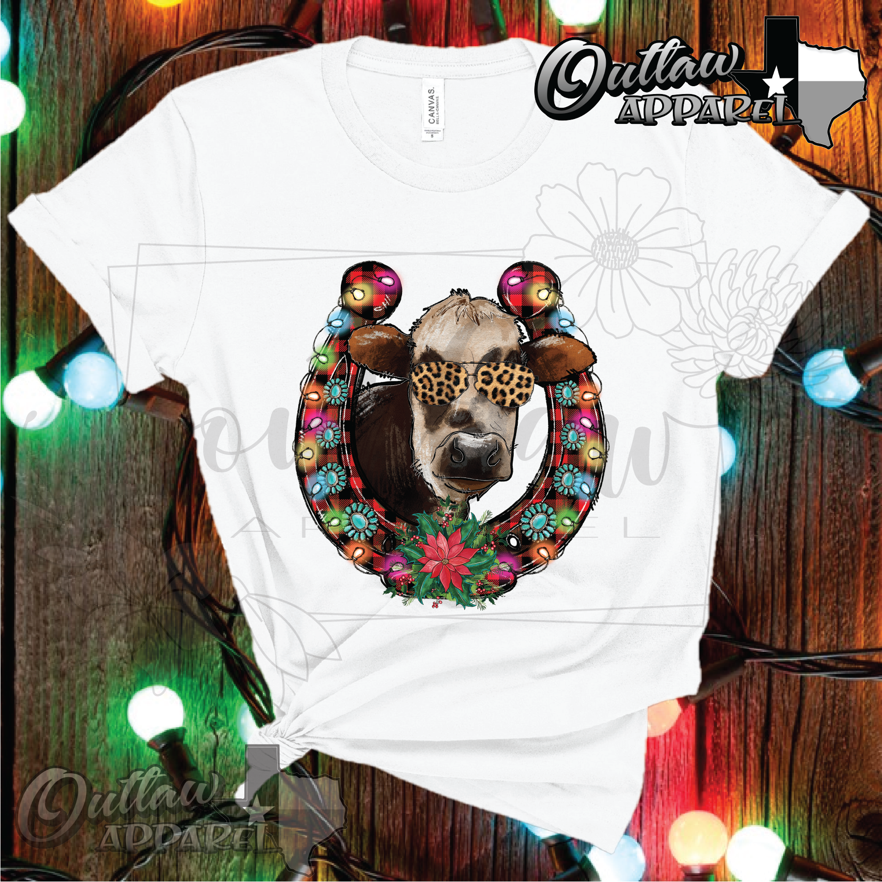 Christmas cow