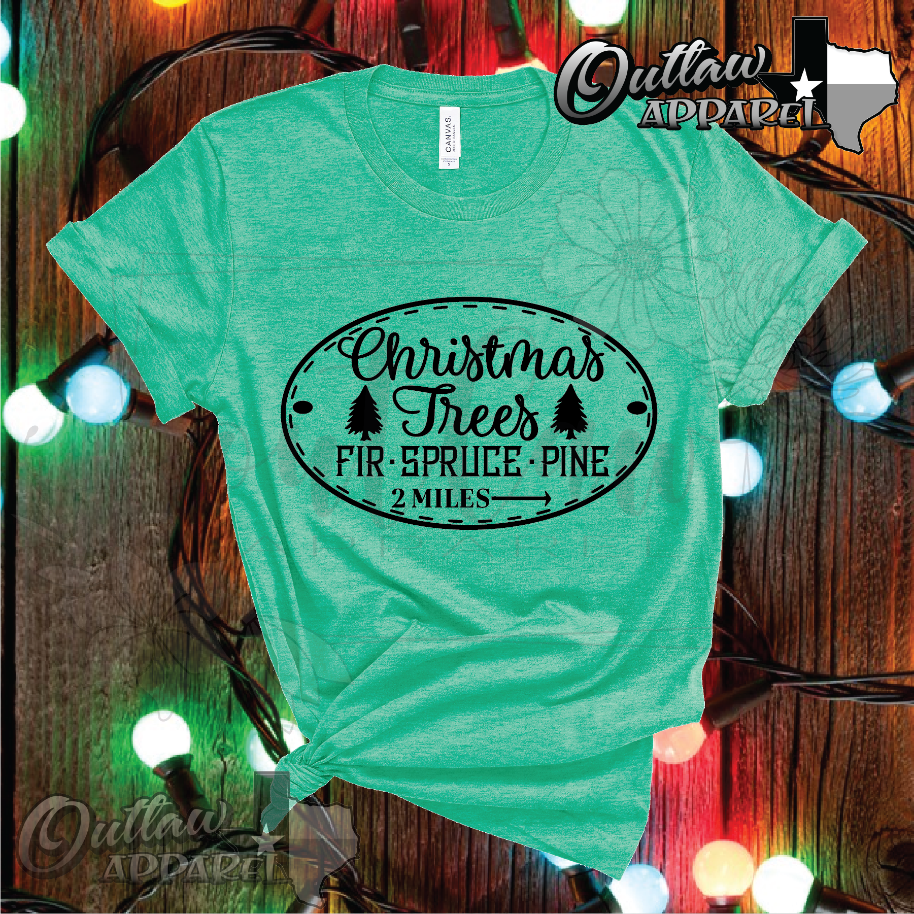 Christmas Trees - 2 miles