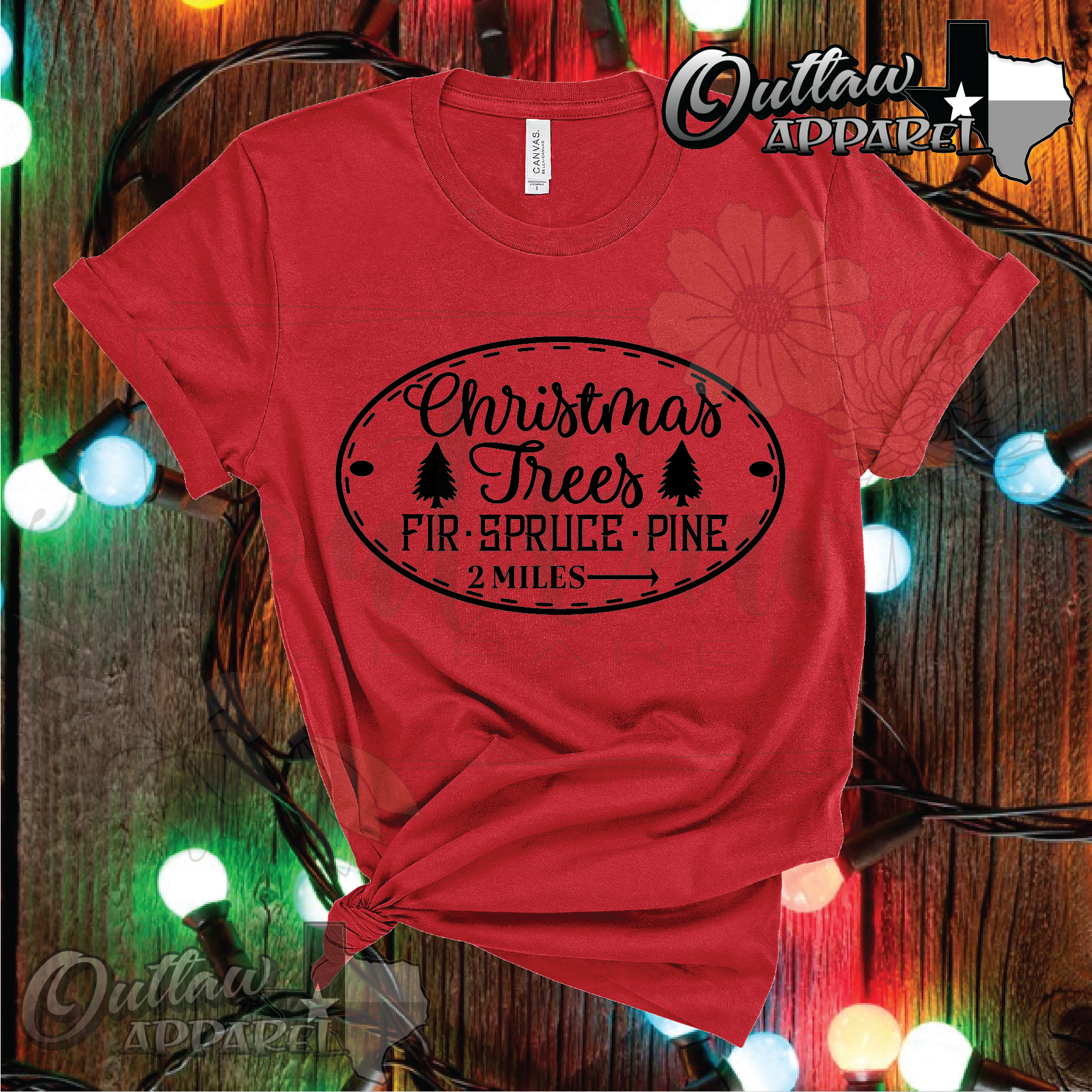 Christmas Trees - 2 miles