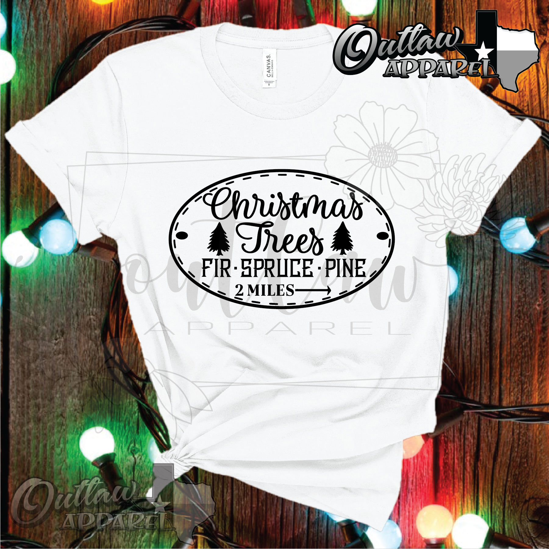 Christmas Trees - 2 miles