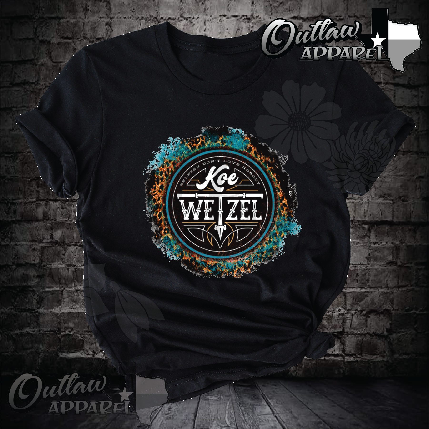 KW [teal+leopard grunge]