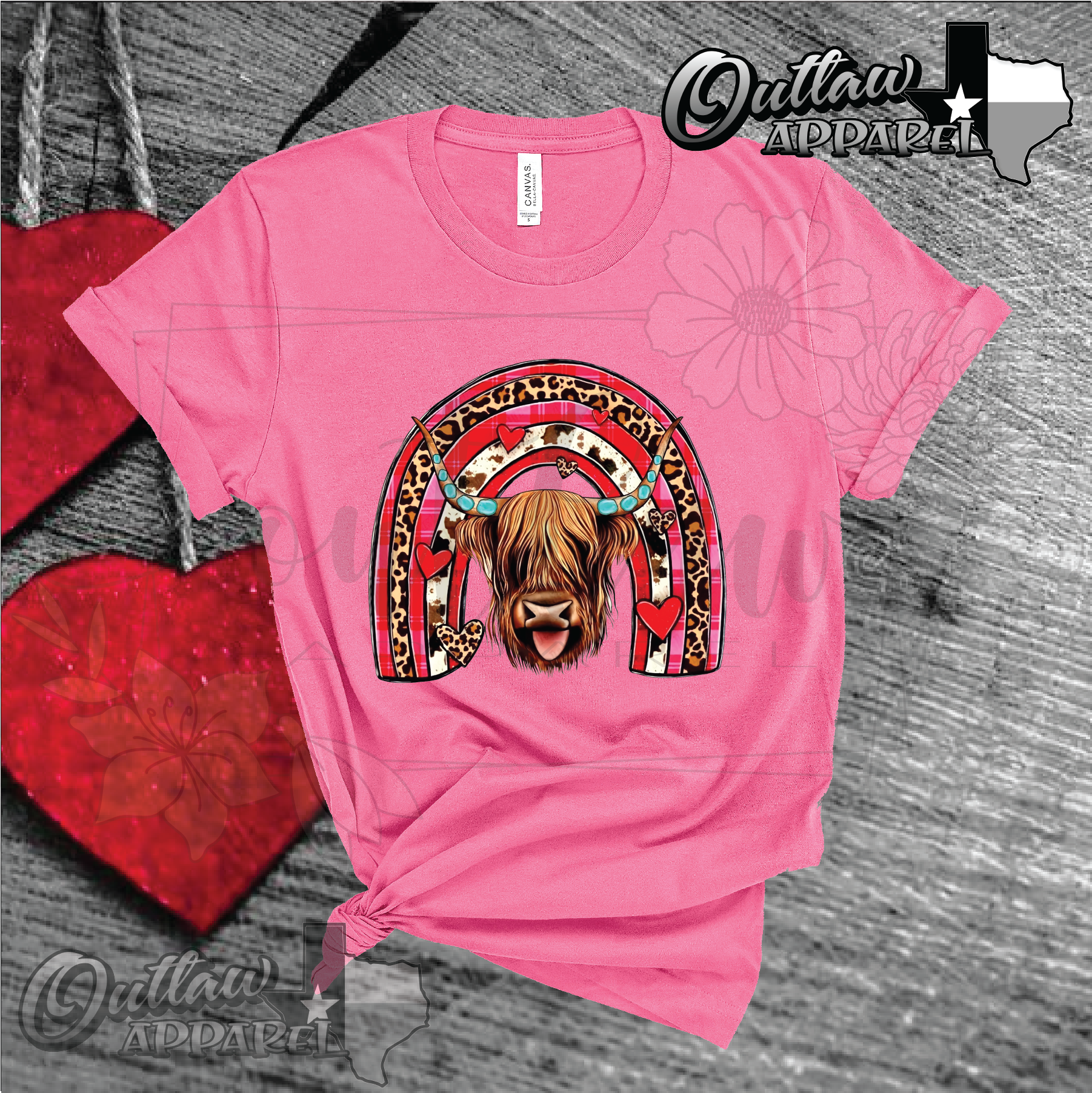 Valentine's Day cow