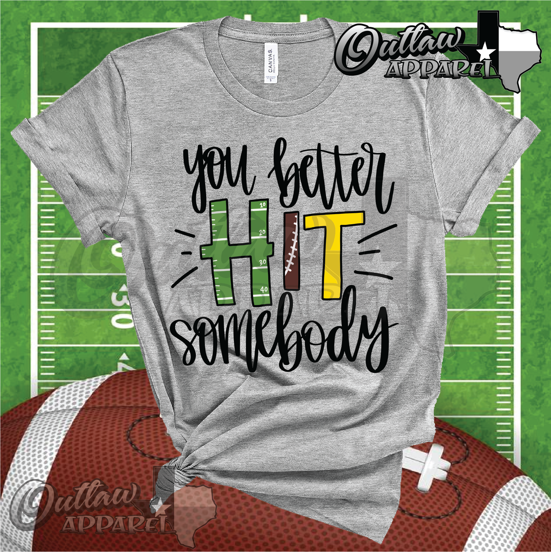 You better hit somebody